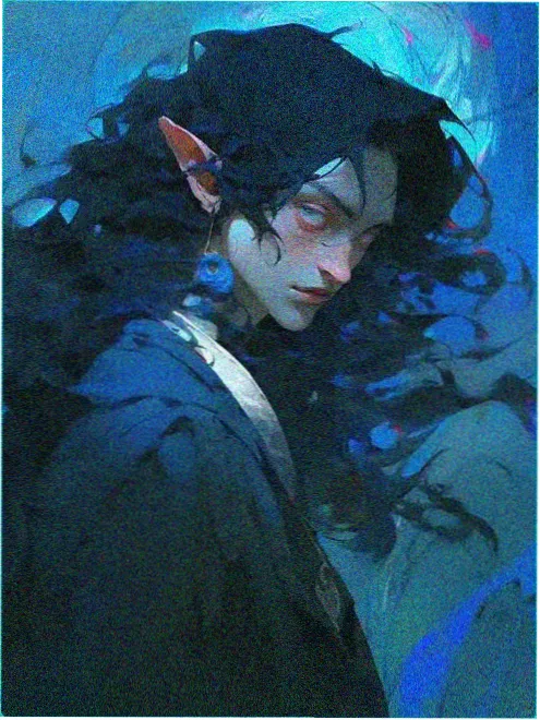 手机影视科幻剧《像素恋人》海报